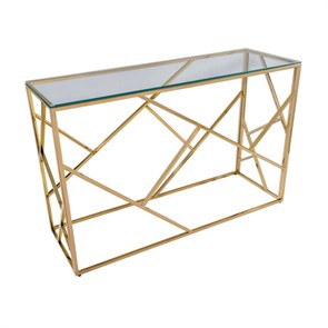 Консольный столик Арт Деко 120 x 40 золото 428697267