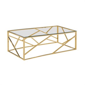 Журнальный стол Арт Деко 120 x 60 золото 1177371512