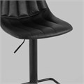 Стул барный Code, экокожа, чёрный 1173461308