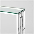 Консольный столик Бруклин 115 x 30 серебро 1326323902