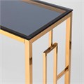 Консольный столик Бруклин 120 x 40 золото 1491406146