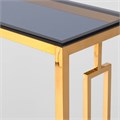 Консольный столик Бруклин 115 x 30 золото 1191241572