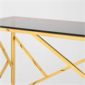 Консольный столик Арт Деко 120 x 40 золото 428697267
