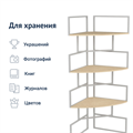 Стеллаж угловой Лофт 1458819761