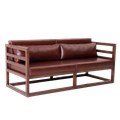 Диван лофт Магнус мини, экокожа Brown 1136409322 - фото 3043
