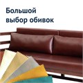 Диван лофт Магнус мини, экокожа Brown 1136409322