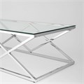 Журнальный стол Инсигния 120 x 60 серебро 252589967