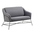 Диван Brida 128 см, графитовый 1046802903 - фото 3100