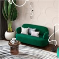 Диван Кэнди велюр зелёный 633468129