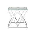 Журнальный стол Инсигния 55 x 55 серебро 226035125