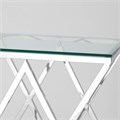 Журнальный стол Инсигния 55 x 55 серебро 226035125
