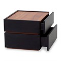Тумба прикроватная Licata, черный 508040528