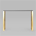 Консоль КРОСС 115*30 золото стекло smoke 1403810399