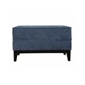 Банкетка Robela с ящиком, синий велюр 405853855