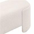 Банкетка Taks, букле, белый 397645877