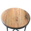 Журнальный столик круглый Финика М Дуб бомонт лофт 1189757537